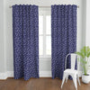 Dancing Stars in Navy Curtain Panel