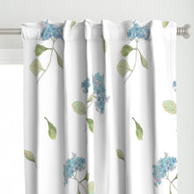 Hydrangea Blossom Curtain Panel