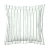Watery Stripes Duvet Cover in Meadow Sage