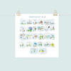 Nantucket A - Z Kid's Art Print