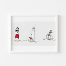  Nantucket's Three Lighthouses