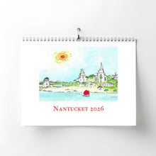  2026 Front Porch Studio Nantucket Wall calendar
