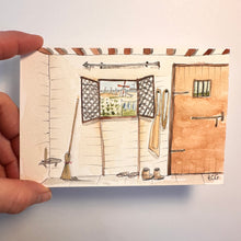  The Oldest House at Christmastime Postcard