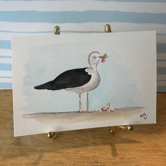 Snarky the Seagull Postcard