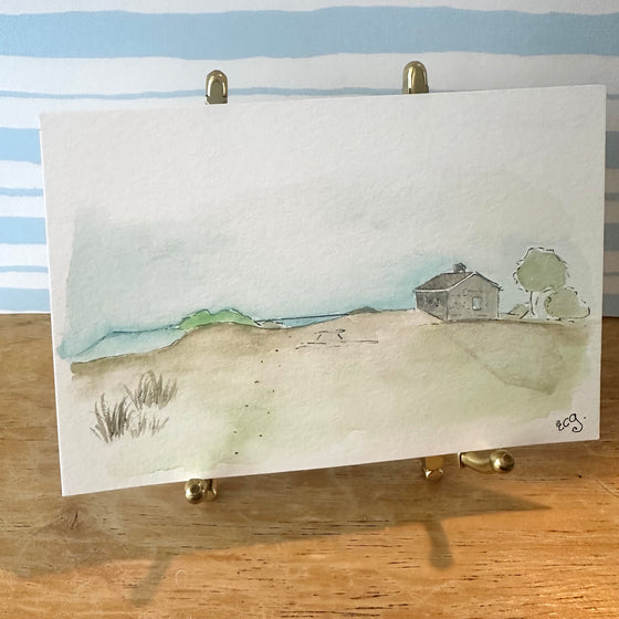 Sanford Farm Barn Postcard