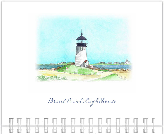 2025 Front Porch Studio Nantucket Wall calendar