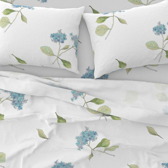 Hydrangea Blossom Sheet Set