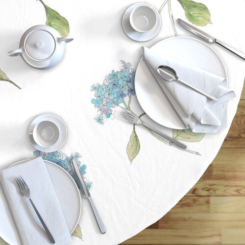 Hydrangea Blossom Tablecloths