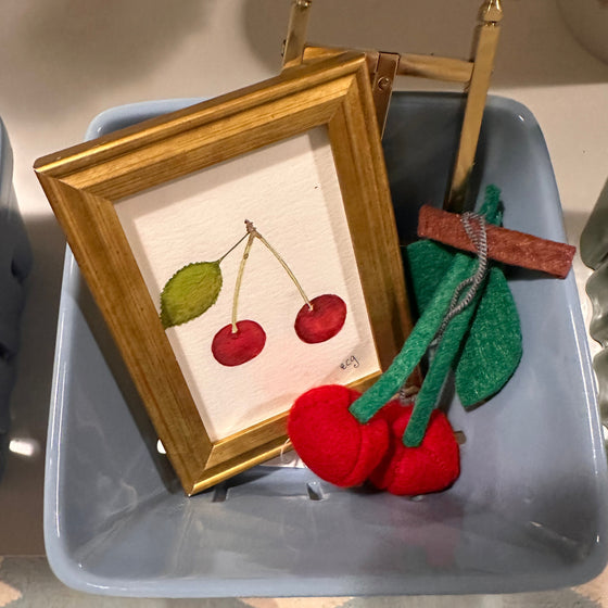 Cherry Art Berry Basket