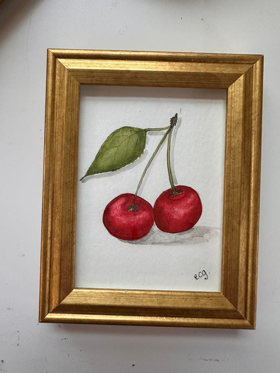 Cherry Art Berry Basket