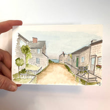  Bluff Walk Postcard Watercolor