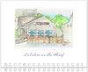 2025 Front Porch Studio Nantucket Wall calendar