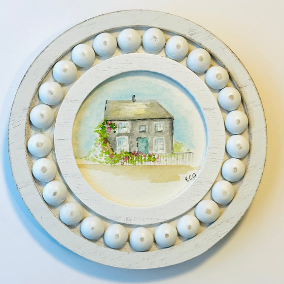 'Sconset Pump House Watercolor