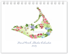  2025 Front Porch Studio Nantucket Wall calendar