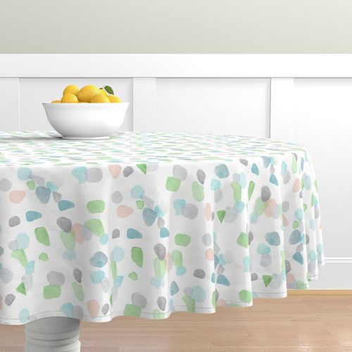 Seaglass Toss Tablecloths