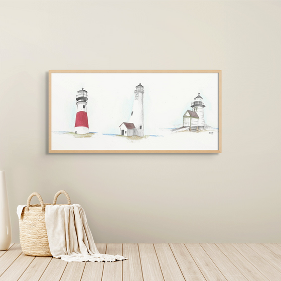 Nantucket's Three Lighthouses