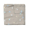 Tossed Boats Duvet Cover in Fawn