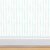 Watery Stripes in Seaglass Wallpaper