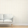 Watery Stripes in Sand Wallpaper