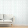 Watery Stripes in Seaglass Wallpaper