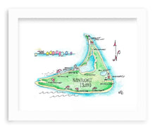  Whimsy Nantucket Map