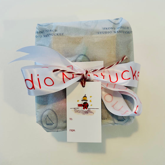 Pint of Strawberries Framed Watercolor, Ornament & Ceramic Basket